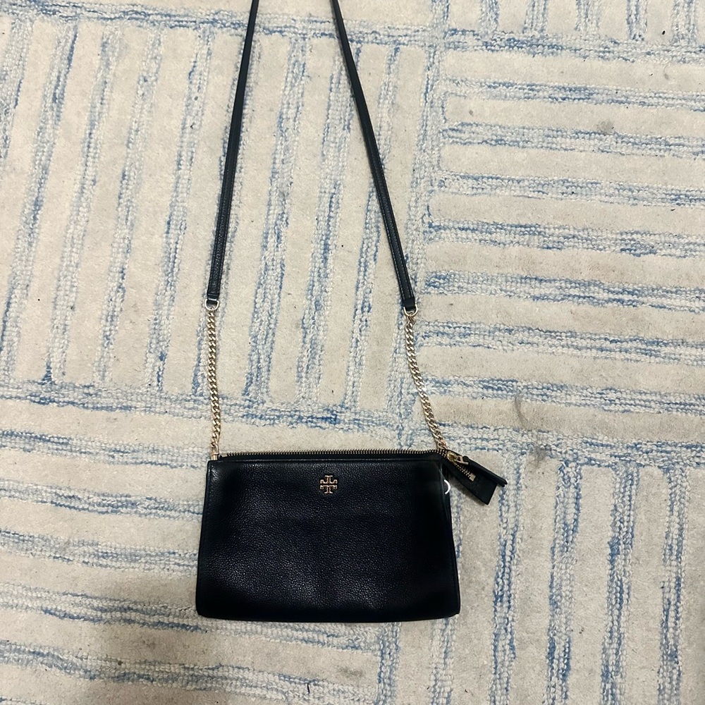 Tory Burch Black Minimalist Crossbody Bag